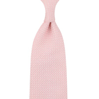 Grenadine / Garza Grossa Silk Tie - Pink - Hand-Rolled