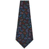 Ancient Madder Silk Bespoke Tie - Brown