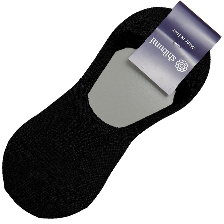 Invisible Socks Cotton - Black
