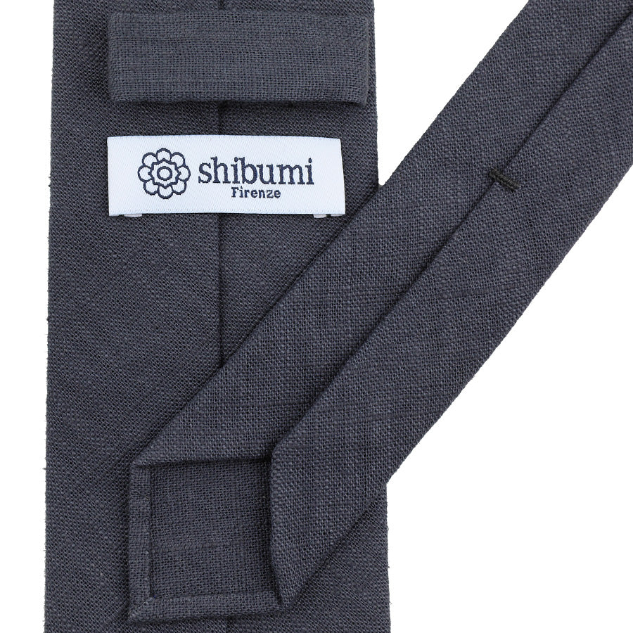 Japanese Ramie Tie - Elephant - Hand-Rolled