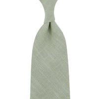 Japanese Ramie Tie - Pistachio - Hand-Rolled