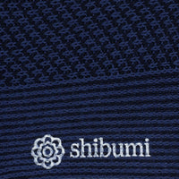 Knee Socks - Birdseye - Navy - Wool / Cashmere