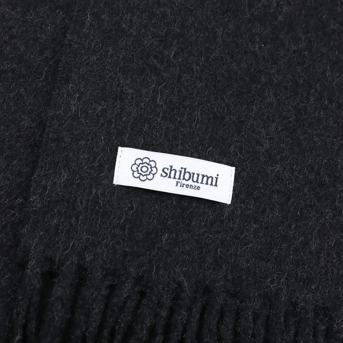 Cashmere Scarf - Charcoal - Plain