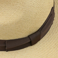 Panama Hat - Sand - Brown Ribbon - Llano