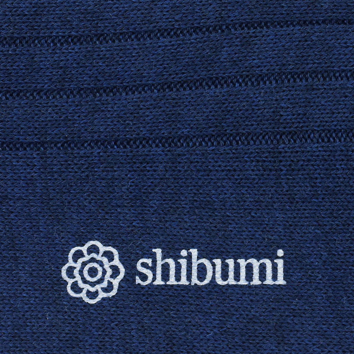 Knee Socks - Ribbed - Light Navy - Thick Wool