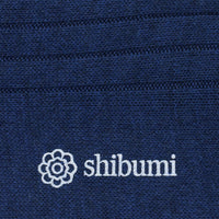 Knee Socks - Ribbed - Light Navy - Thick Wool