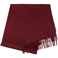 Zibellino Cashmere Scarf - Burgundy