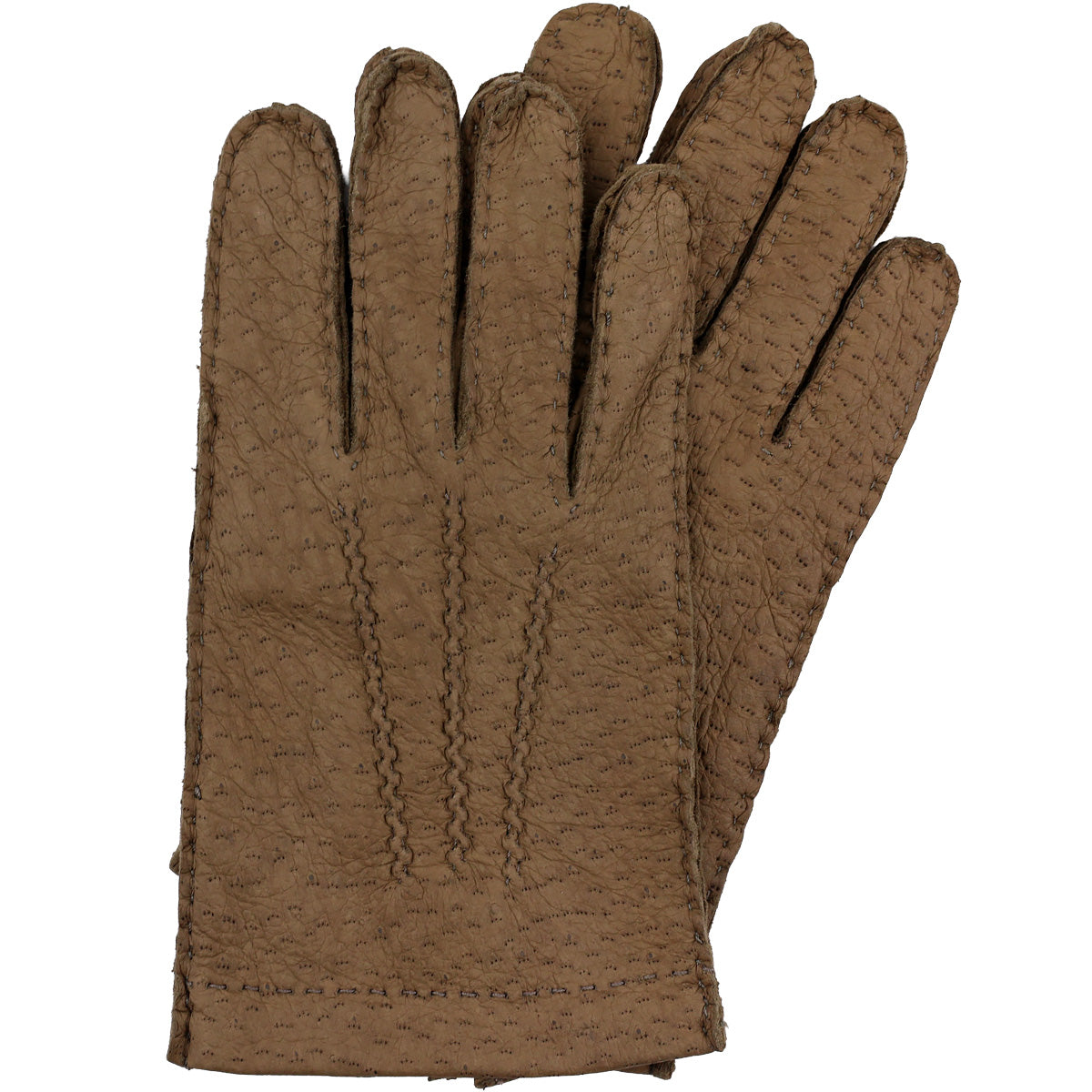 Peccary Gloves Unlined - Oatmeal