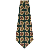 Ancient Madder Silk Bespoke Tie - Forest