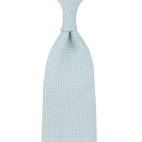Grenadine / Garza Grossa Silk Tie - Pale Blue - Hand-Rolled