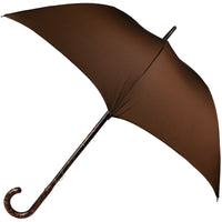 Shibumi x Mario Talarico Umbrella Brown Plain - Hickory