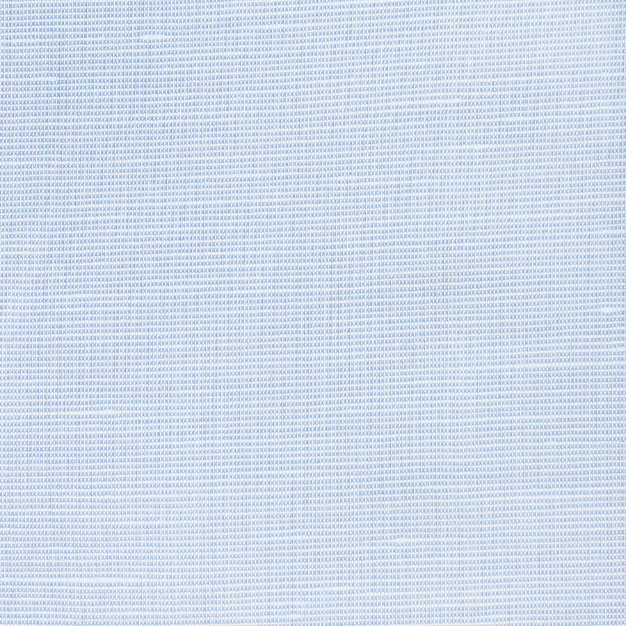 Cotton / Linen Semi Spread Shirt - Sky Blue