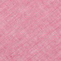 Vintage Herringbone Bespoke Linen / Cotton Tie - Pink