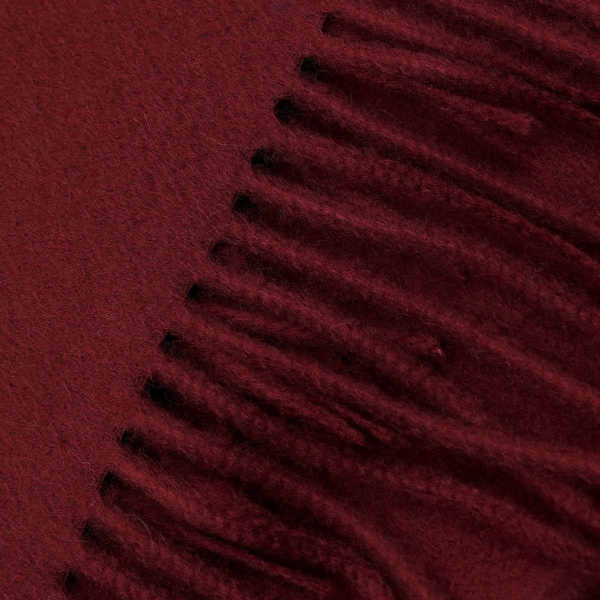 Zibellino Cashmere Scarf - Burgundy