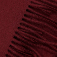 Zibellino Cashmere Scarf - Burgundy