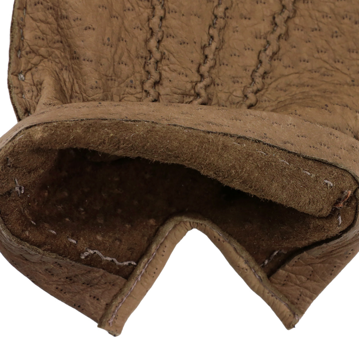 Peccary Gloves Unlined - Oatmeal