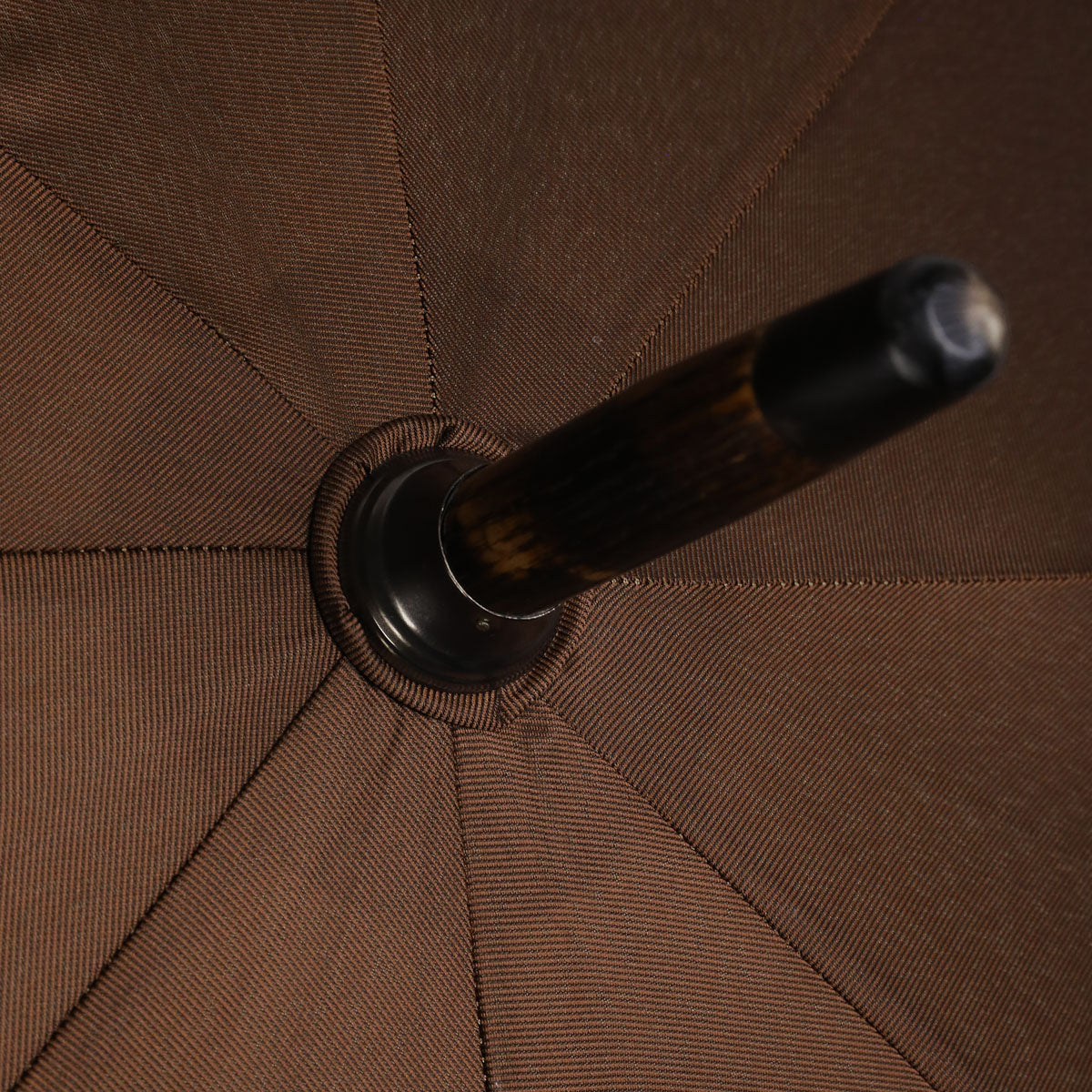 hampton bay patio umbrella base in brown Shibumi x Mario Talarico Umbrella Brown Plain