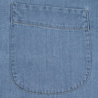 Denim Button Down Shirt - Light Blue - Regular Fit