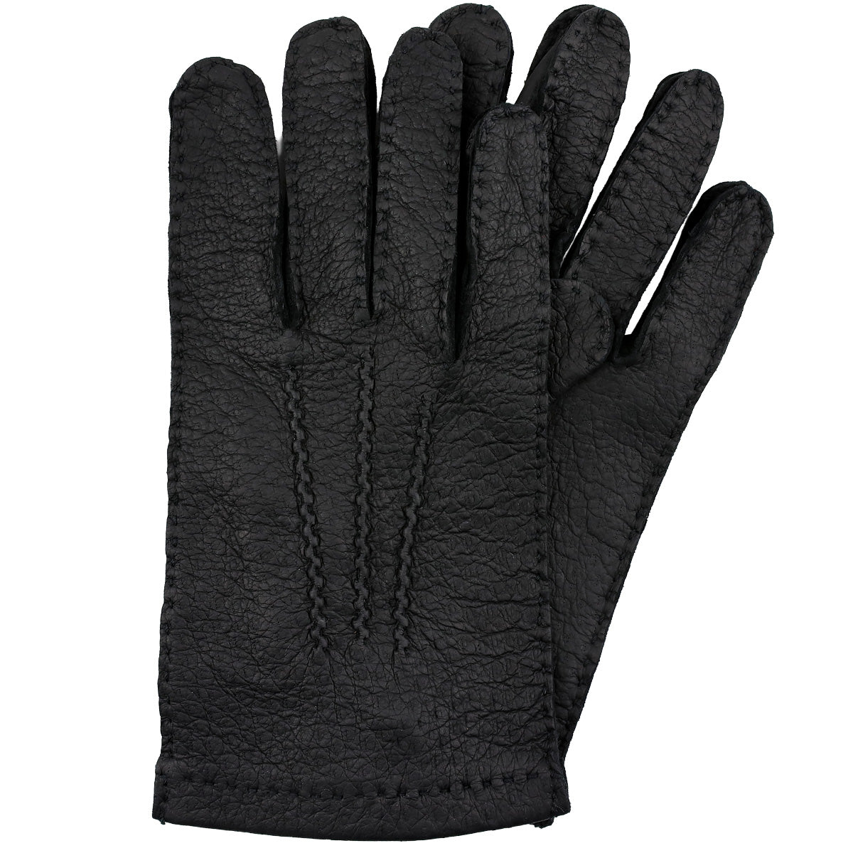 Peccary Gloves Unlined - Black
