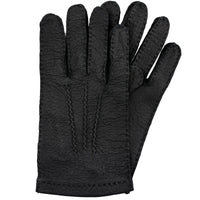 Peccary Gloves Unlined - Black