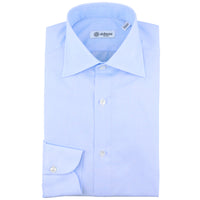 Poplin Semi Spread Shirt - Sky Blue
