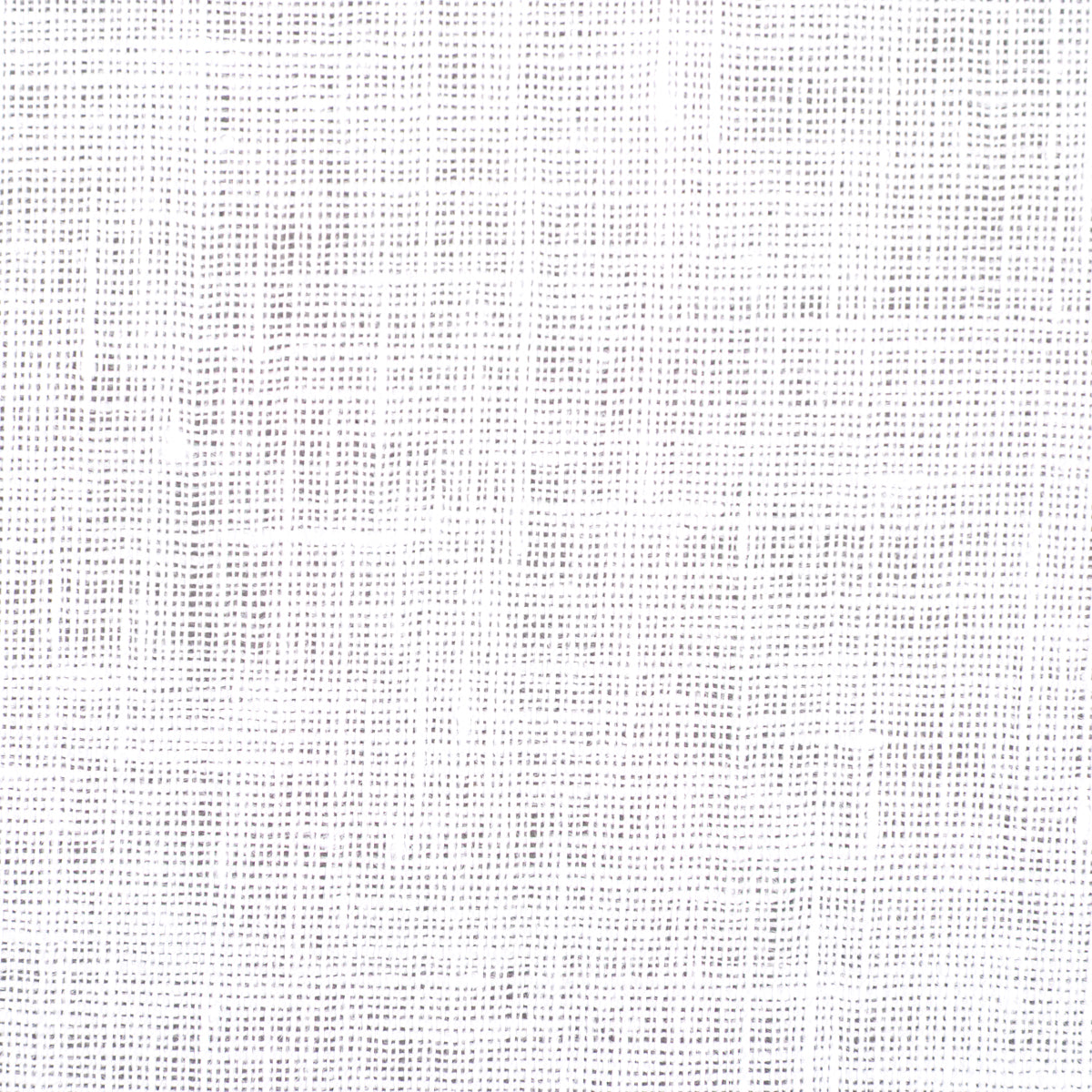 Plain Silk Pocket Square - White - Hand-Rolled