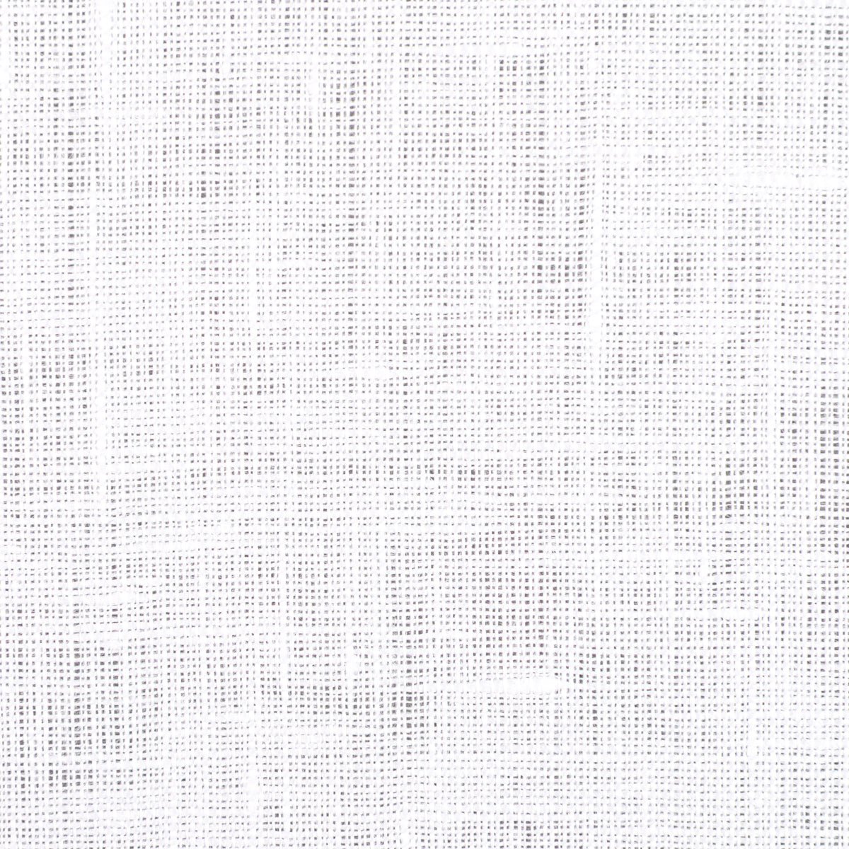 Irish Linen Shoestring Pocket Square - White / Eggplant