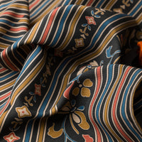Vintage Kimono Silk Pocket Square - Multicolor