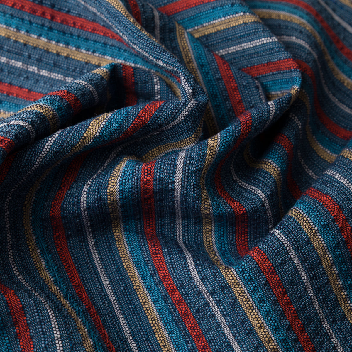 Vintage Kimono Silk Pocket Square - Multicolor