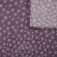 Vintage Kimono Silk Pocket Square - Eggplant