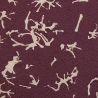 Vintage Kimono Silk Pocket Square - Eggplant