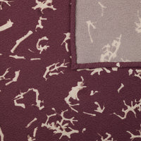 Vintage Kimono Silk Pocket Square - Eggplant