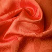 Vintage Kimono Silk Pocket Square - Peach