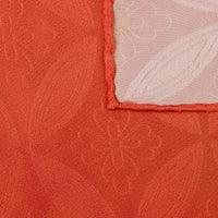 Vintage Kimono Silk Pocket Square - Peach