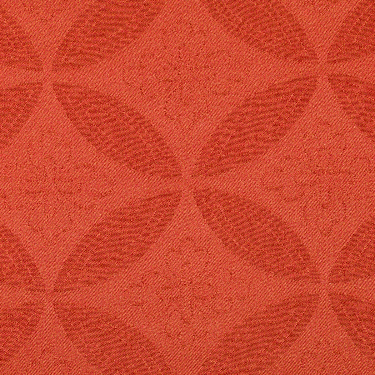 Vintage Kimono Silk Pocket Square - Peach