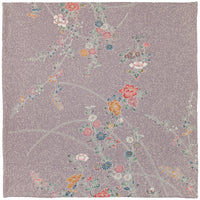 Vintage Kimono Silk Pocket Square - Lilac