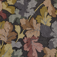 Vintage Kimono Silk Pocket Square - Fall
