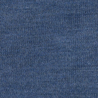 Merino Wool Sleeveless Cardigan - Denim