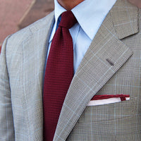 Grenadine / Garza Grossa Bespoke Tie - Cherry