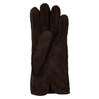 Capybara Gloves With Cashmere Lining - Dark Brown