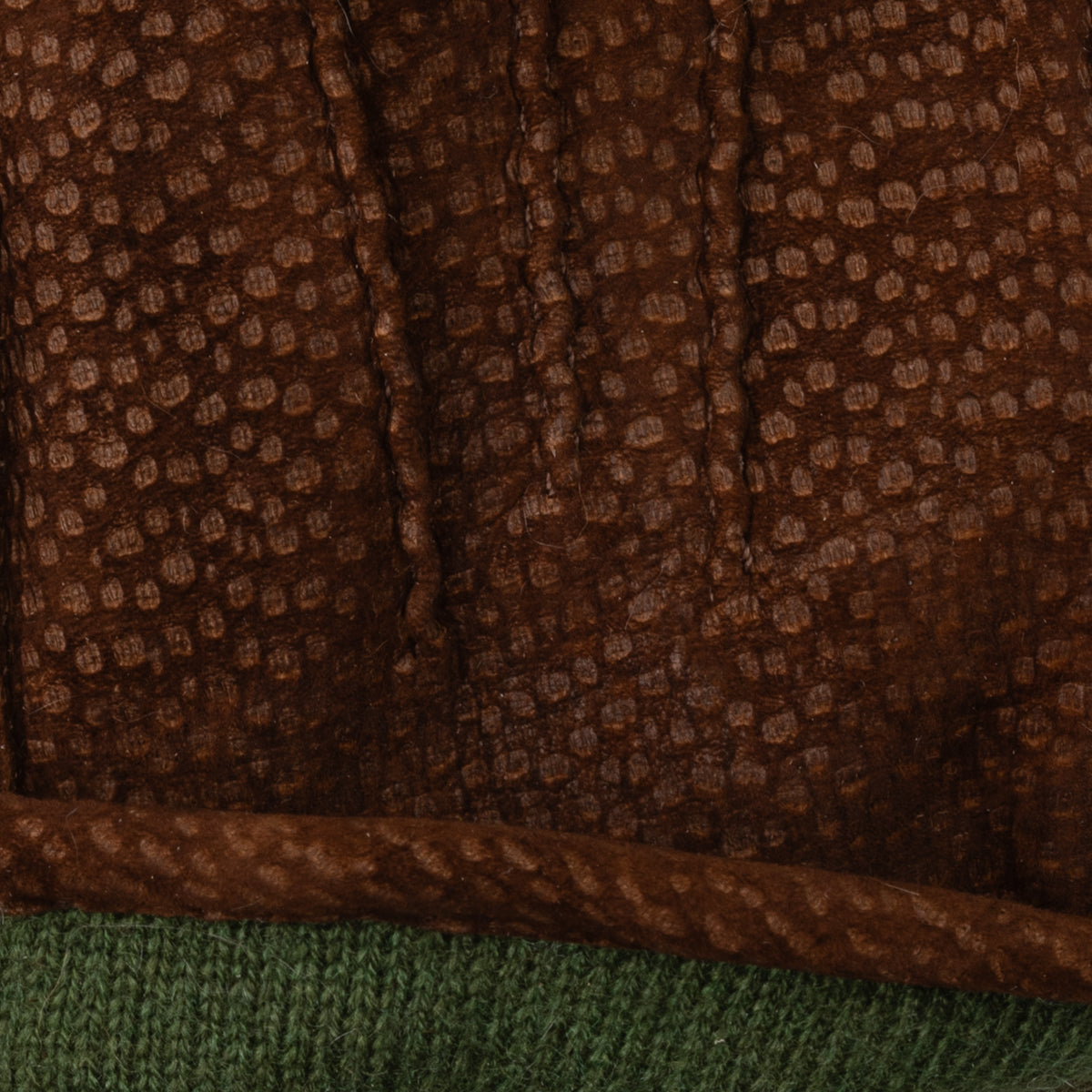 Capybara Gloves With Cashmere Lining - Medium Brown