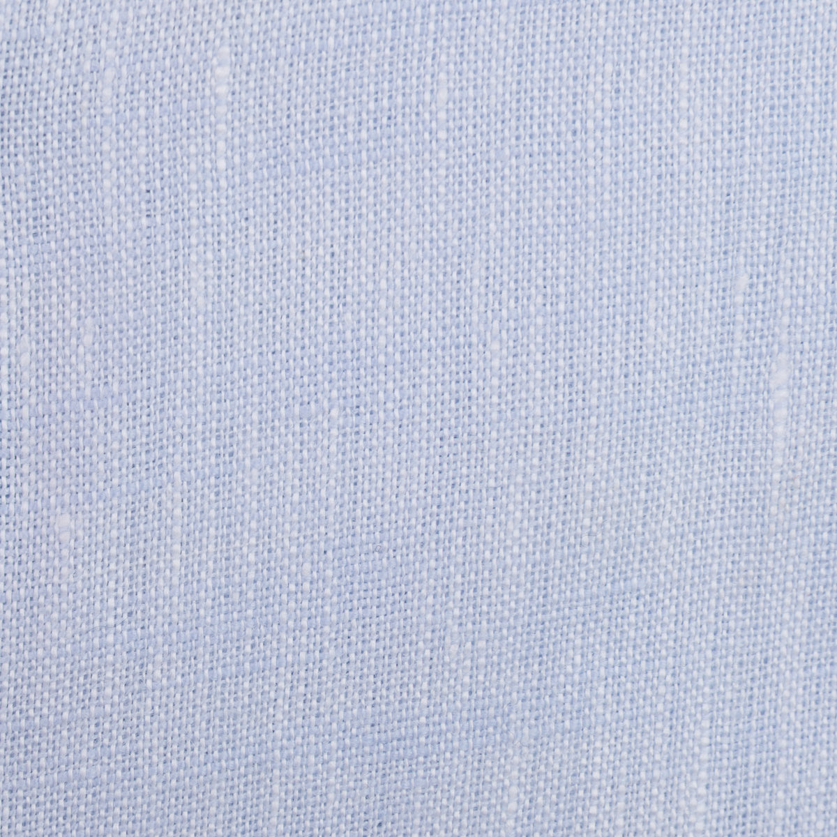 Linen Button Down Shirt - Light Blue - Plain