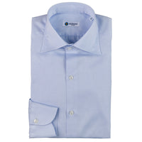 Soft Oxford Semi Spread Shirt - Light Blue