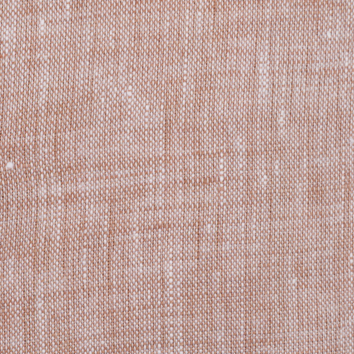 Linen Button Down Shirt - Beige - Plain