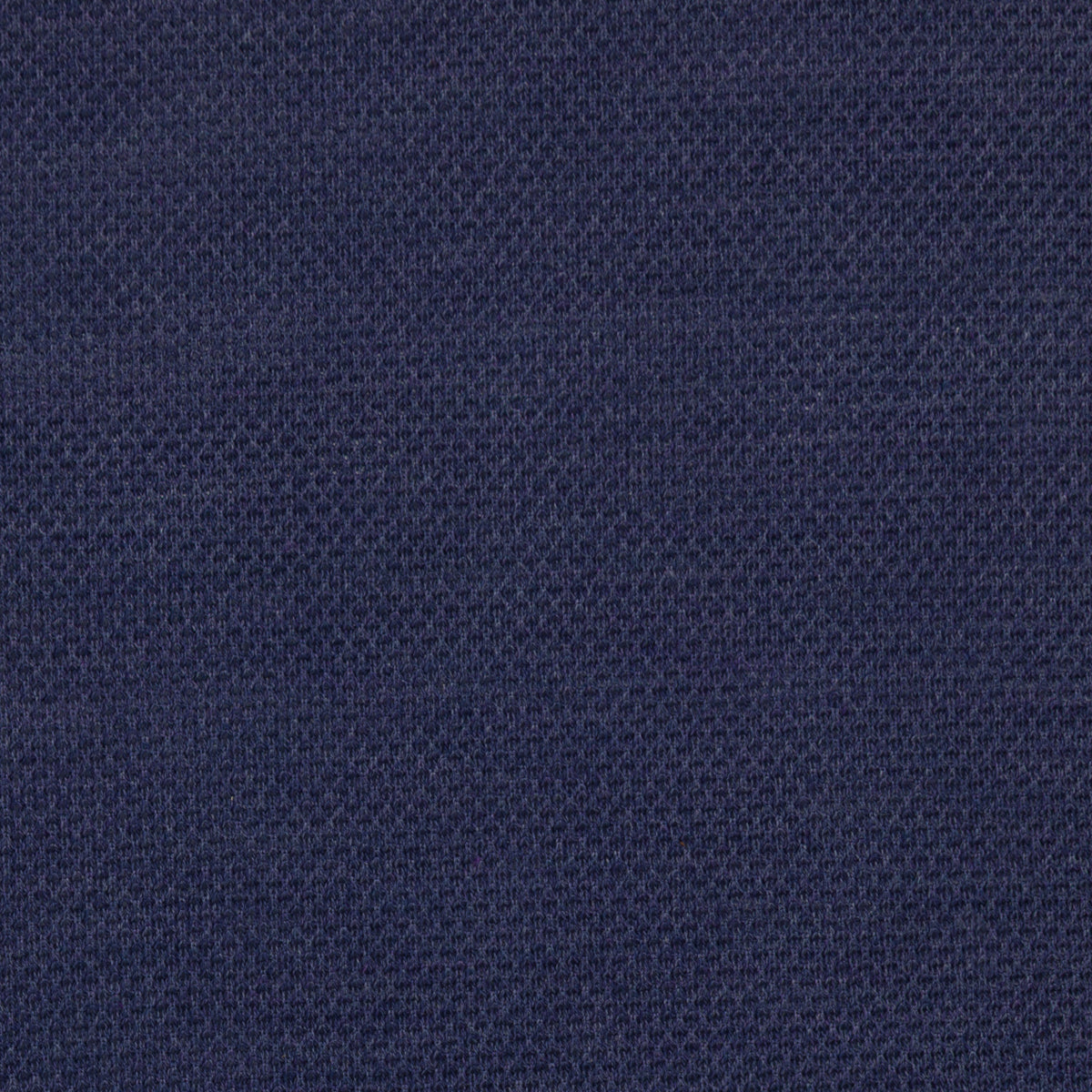 Long Sleeved Polo Shirt - Curved Wide Spread - Denim Blue