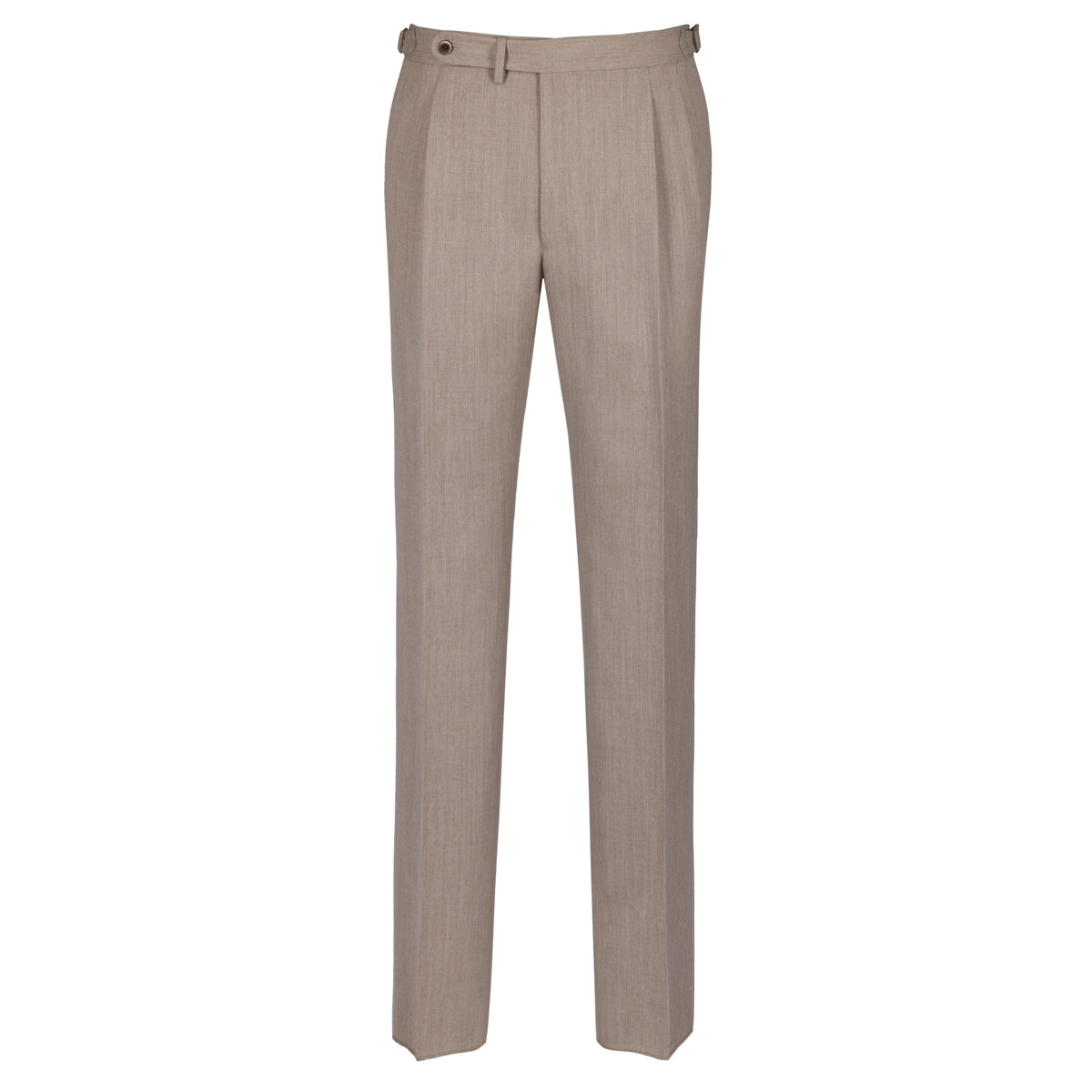 Cavalry Twill Wool Trousers - Greige