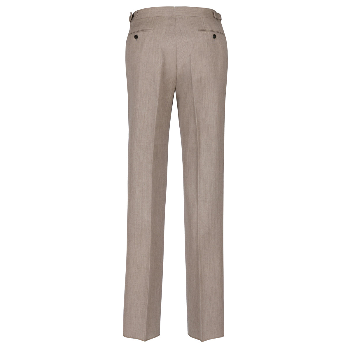 Cavalry Twill Wool Trousers - Greige