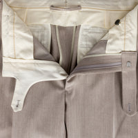 Cavalry Twill Wool Trousers - Greige