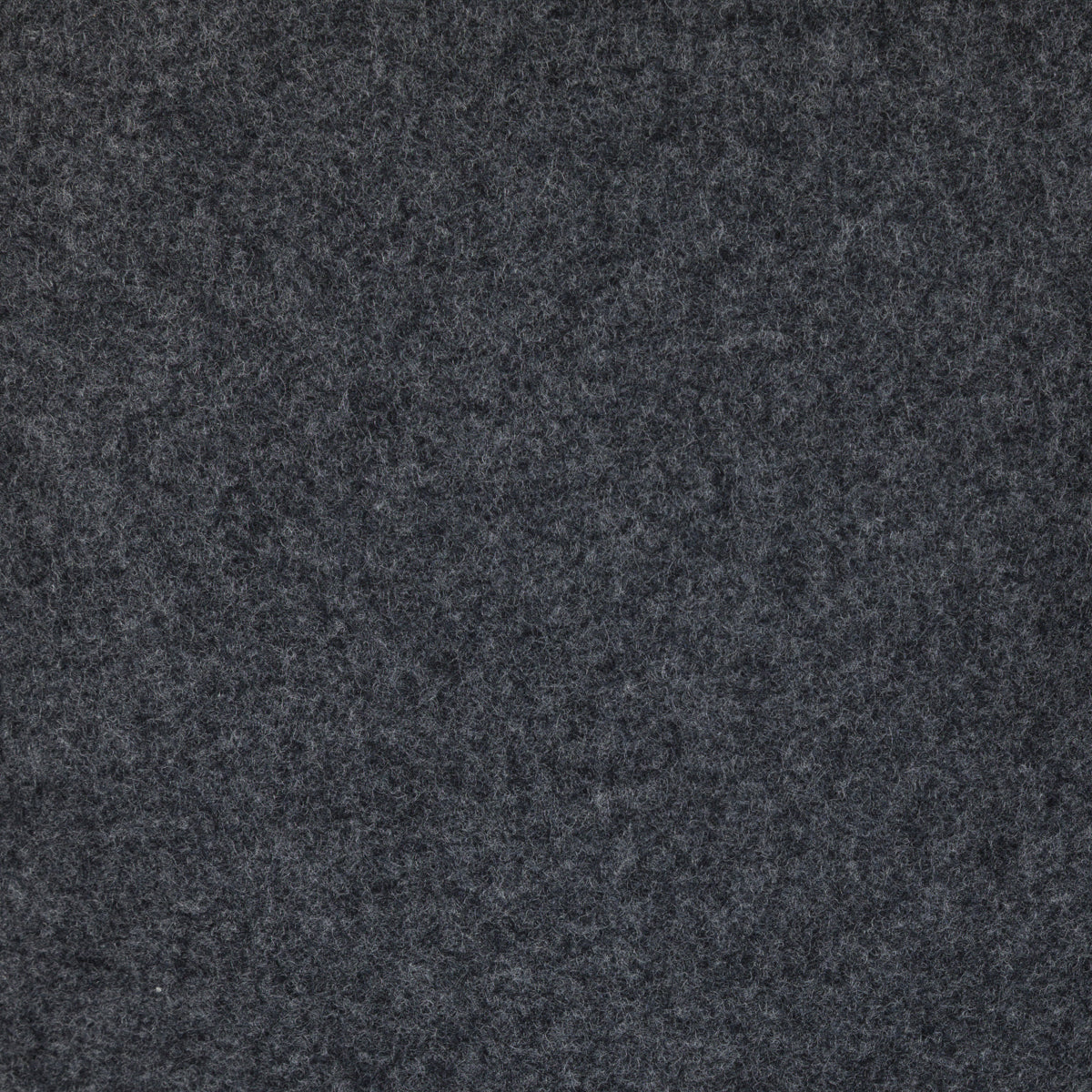 Worsted Flannel Wool Trousers - Mid Grey