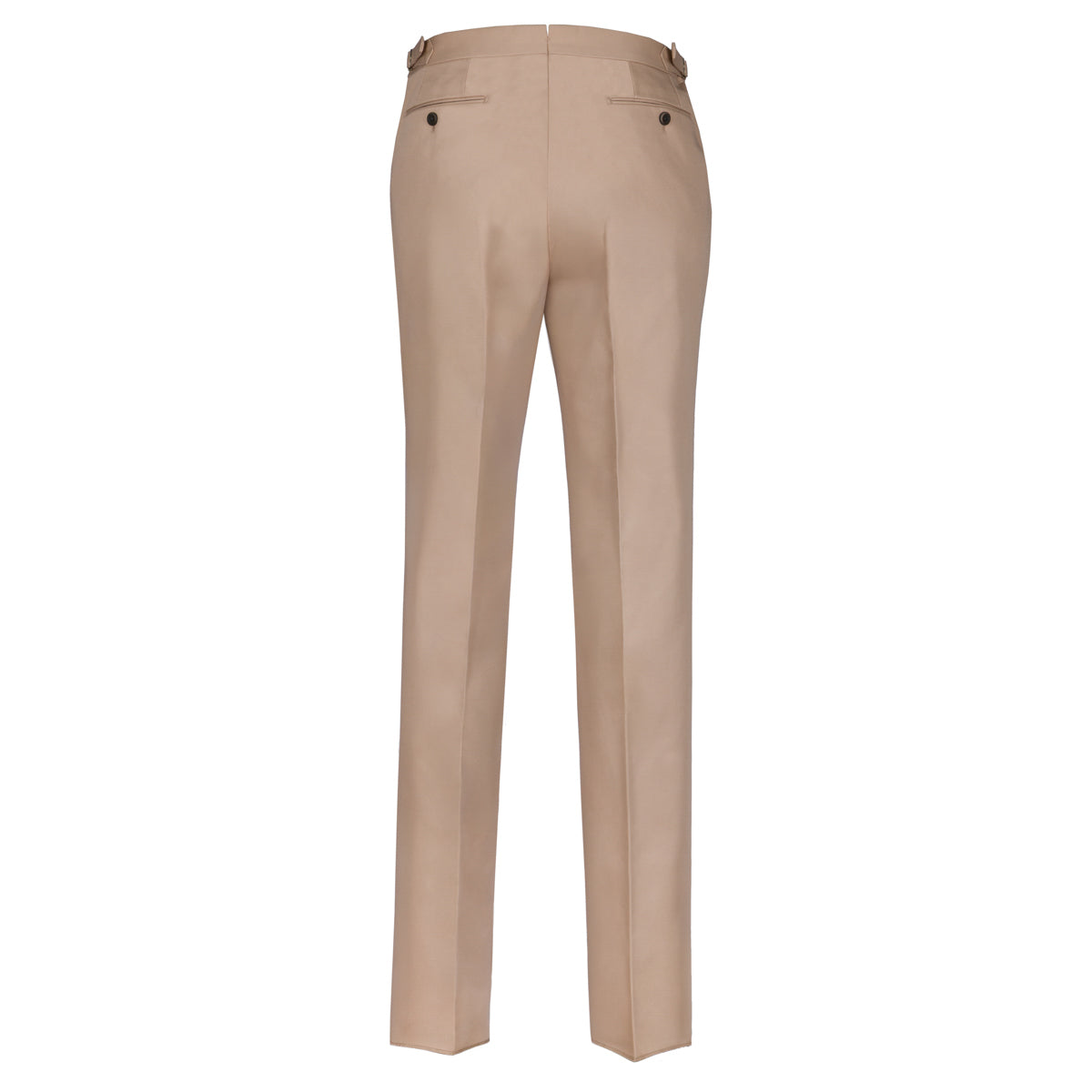 Chino Twill Cotton Trousers - Beige